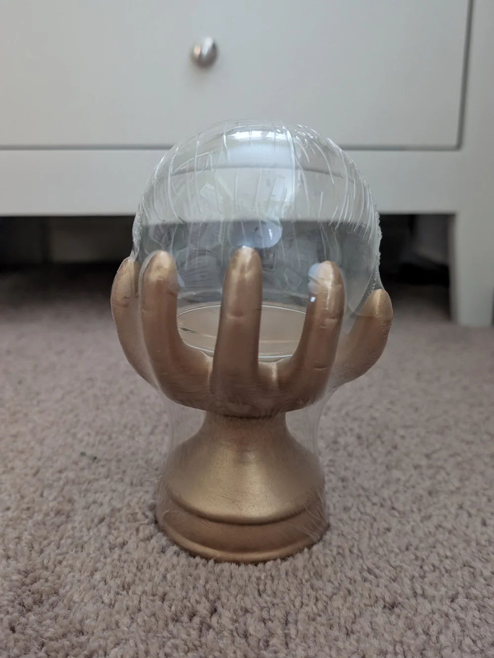 Target Bullseye Crystal Ball Halloween Decor